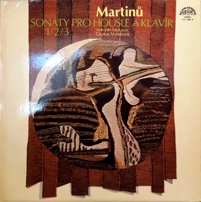 Levně Sonáty Pro Housle A Klavír 1/2/3 (Bohuslav Martinů, 1980)