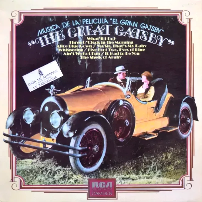 Levně Música De La Película "El Gran Gatsby" - The Great Gatsby (Various, 1974)