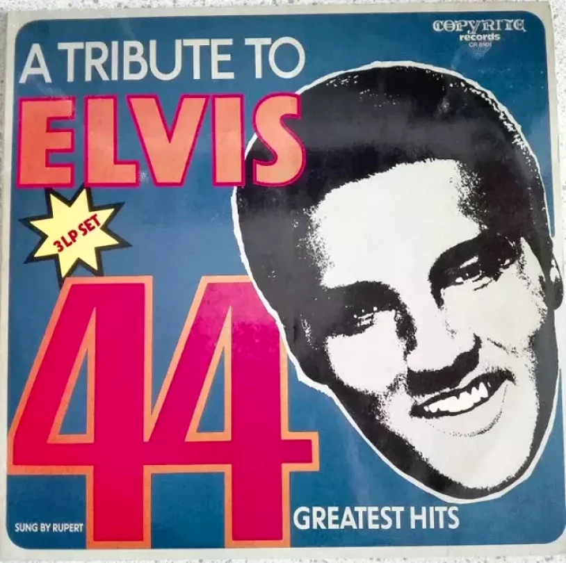 Levně A Tribute To Elvis, 44 Greatest Hits (Rupert, 1975)