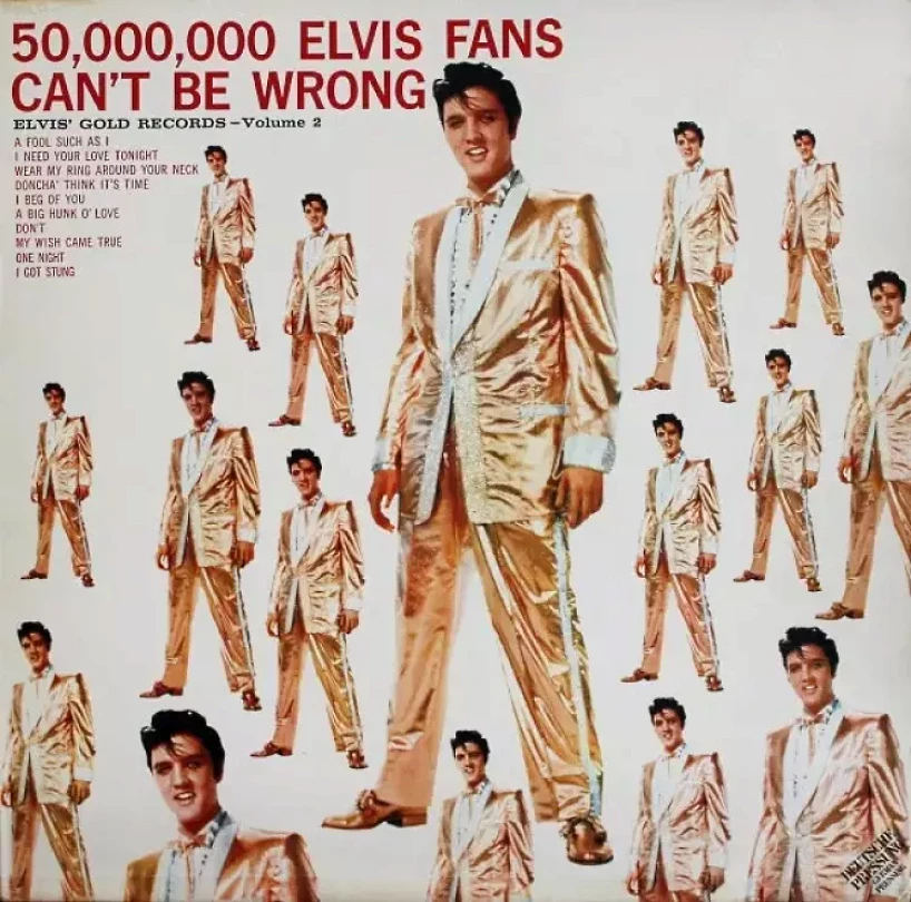 Levně 50,000,000 Elvis Fans Can't Be Wrong (Elvis' Gold Records, Vol. 2) (Elvis Presley, )