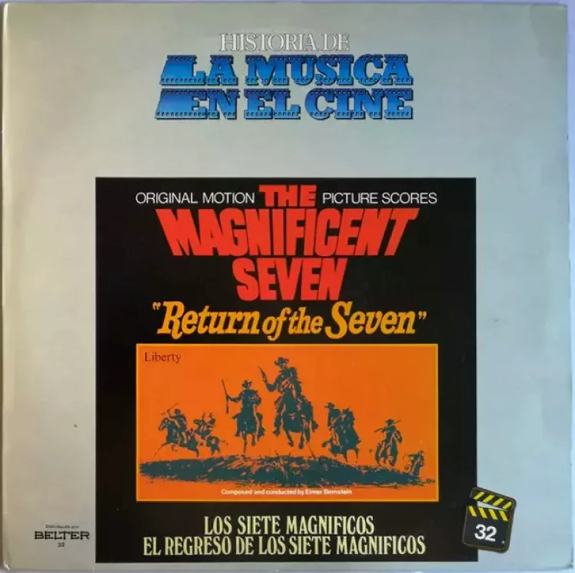 Levně Los Siete Magnificos • El Regreso De Los Siete Magnificos (The Magnificent Seven • Return Of The Seven - Original Motion Picture Scores) (Elmer Ber...