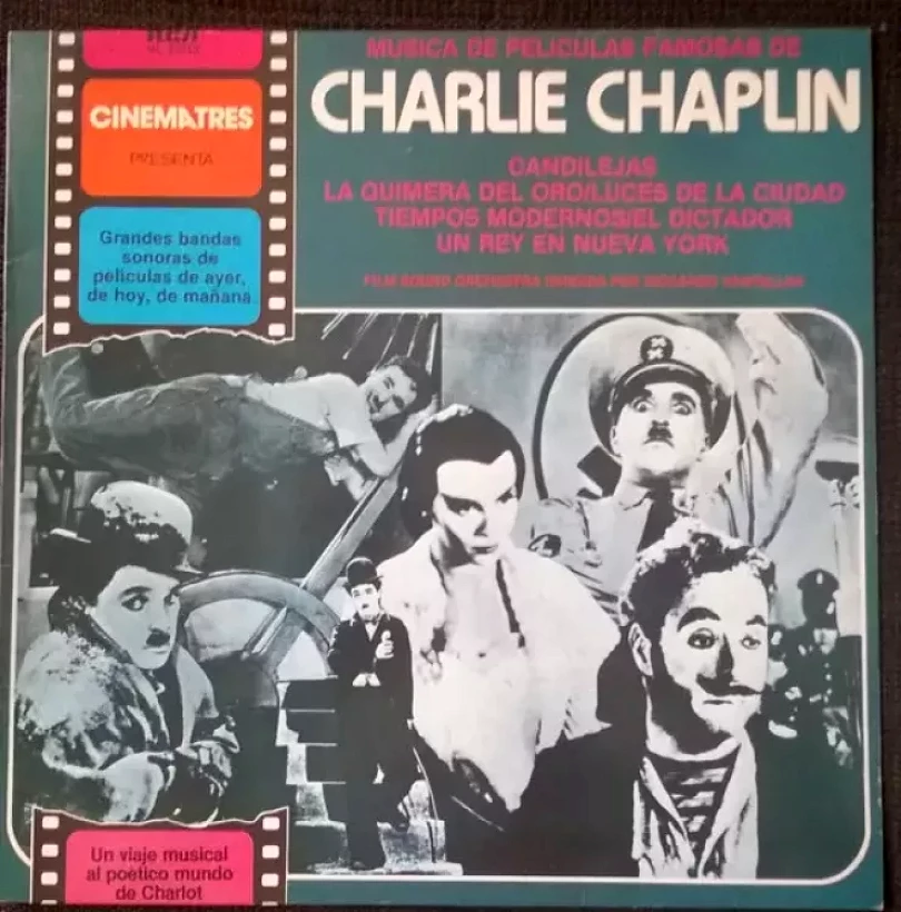 Levně Música De Películas Famosas De Charlie Chaplin (Film Sound Orchestra, 1979)