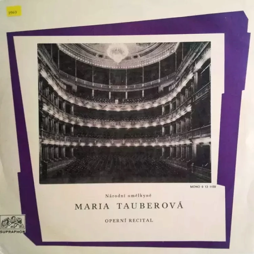 Levně Operní Recitál (Mária Tauberová, )