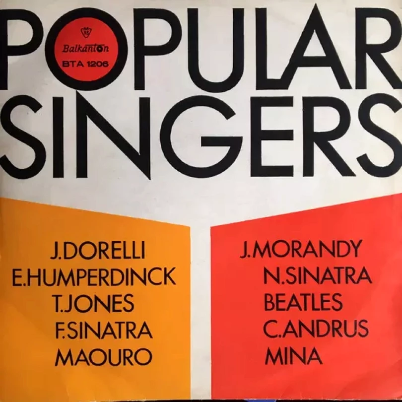 Levně Popular Singers (Various, 1970)