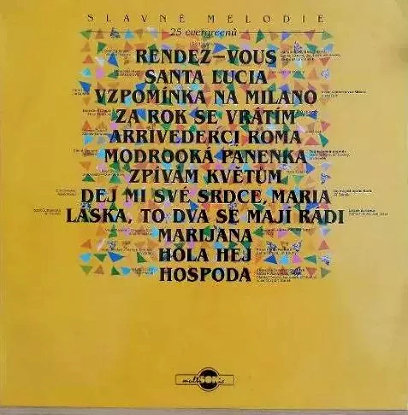 Levně Slavné Melodie 25 Evergreenů (Various, 1991)