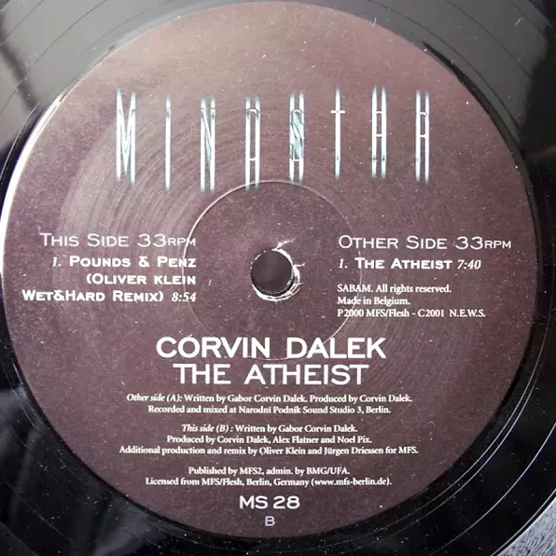 Levně The Atheist (Corvin Dalek, 2000)