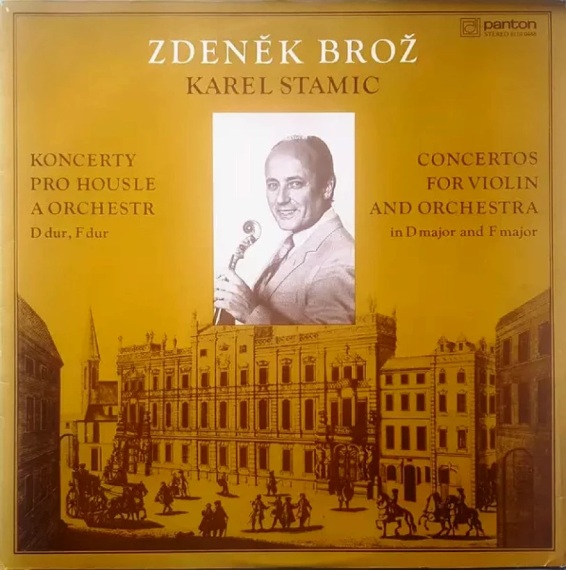 Levně Concertos For Violin And Orchestra In D Major And F Major (Carl Stamitz, 1984)