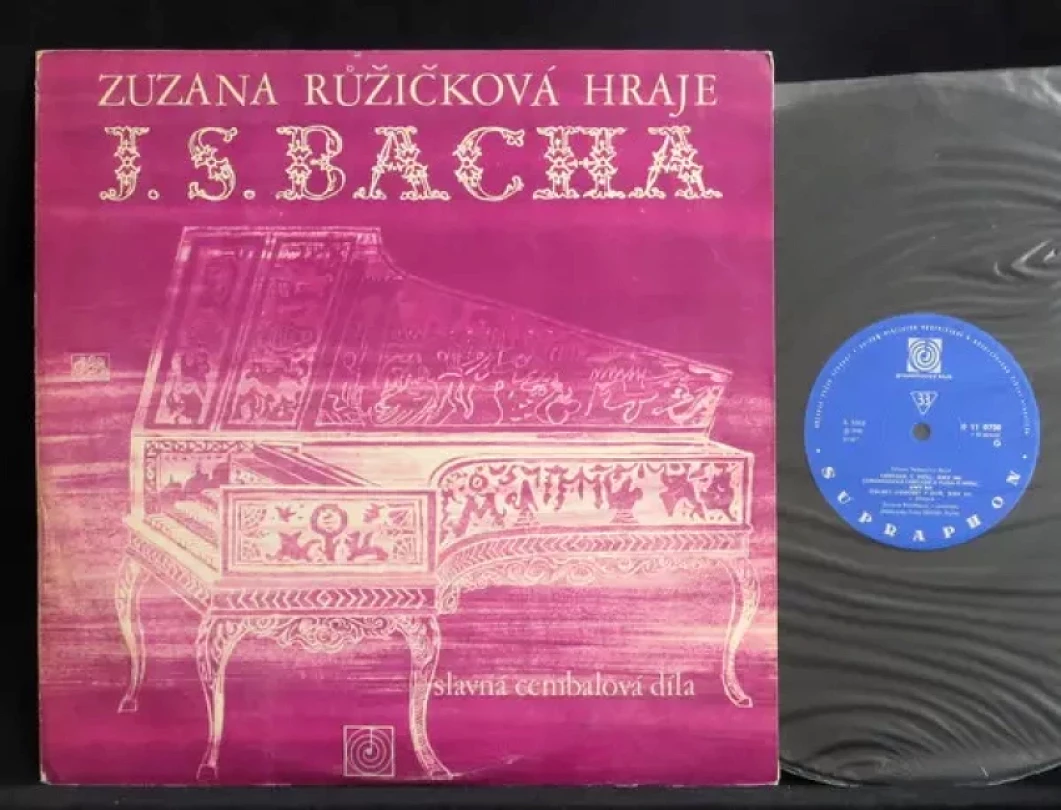 Levně Zuzana Růžičková Hraje J. S. Bacha (Johann Sebastian Bach, 1970)