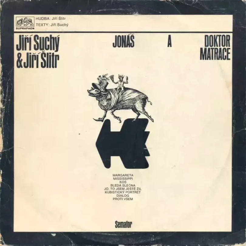 Levně Jonáš A Doktor Matrace(71/1) (Jiří Suchý & Jiří Šlitr, 1970)