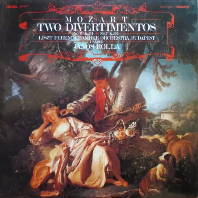 Levně Two Divertimentos No.11 K.251 / No. 7 K.205 (Wolfgang Amadeus Mozart, 1986)