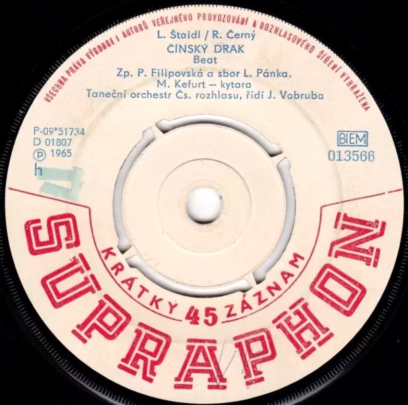 Levně Čínský Drak / Stín (Karel Gott, 1965)