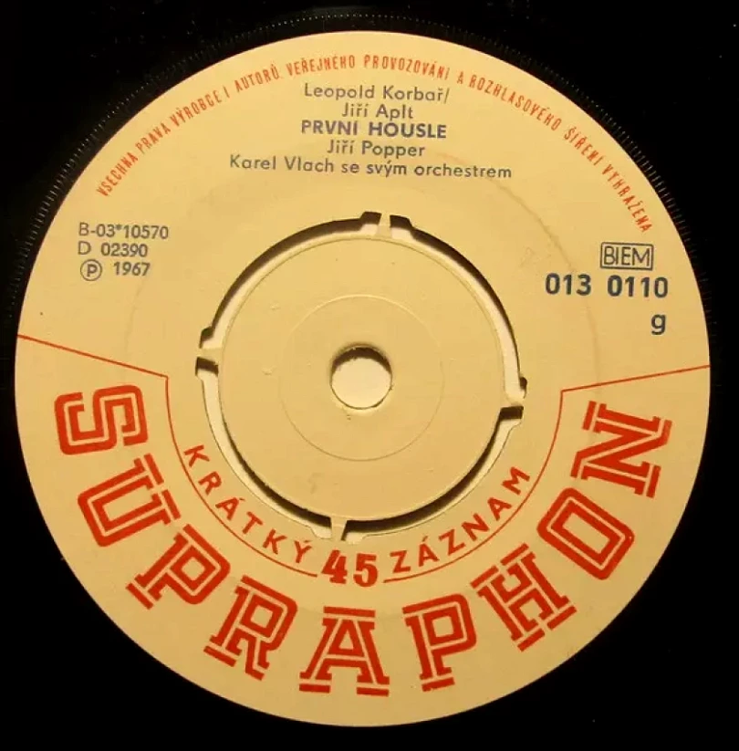 Levně Tak Divně Mlád / První housle (Karel Gott, 1967)