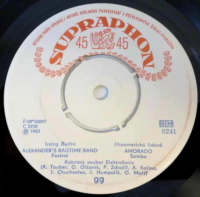 Levně Alexander's Ragtime Band / Amorado / Slalom / Dálnice (The Electronics, 1965)