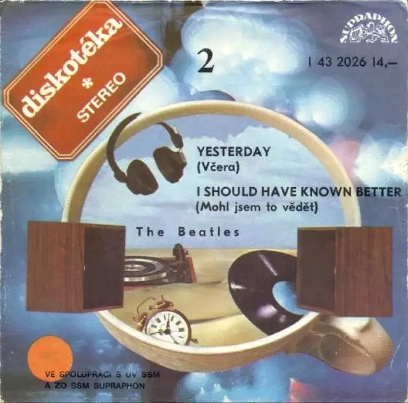 Levně Yesterday = Včera / I Should Have Known Better = Mohl Jsem To Vědět (The Beatles, 1977)