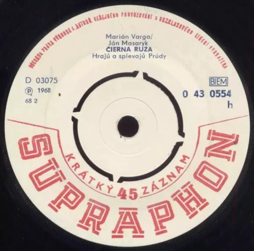 Levně Čierna Ruža / Zaklínač Hadov (Prúdy, 1968)