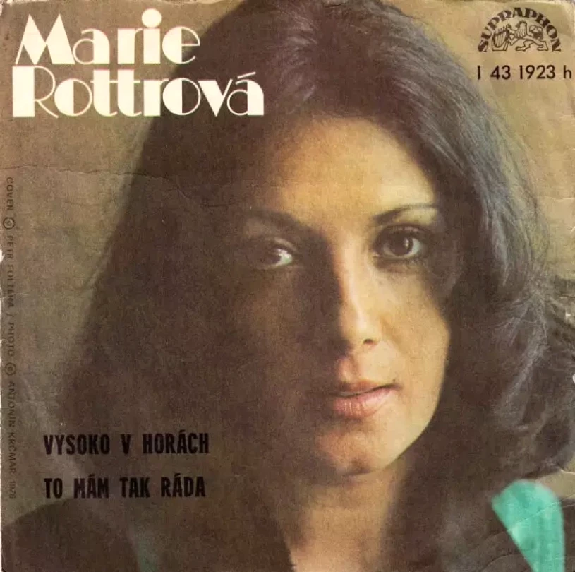 Levně Vysoko V Horách / To Mám Tak Ráda (Marie Rottrová, 1977)