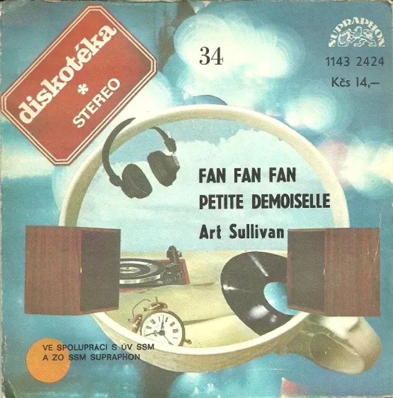 Levně Fan Fan Fan / Petite Demoiselle (Art Sullivan, 1980)