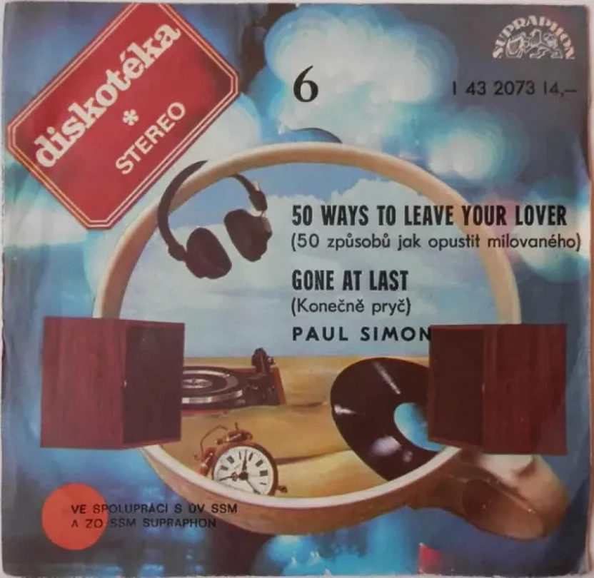 Levně 50 Ways To Leave Your Lover = 50 Způsobů Jak Opustit Milovaného / Gone At Last = Konečně Pryč (Paul Simon, 1977)