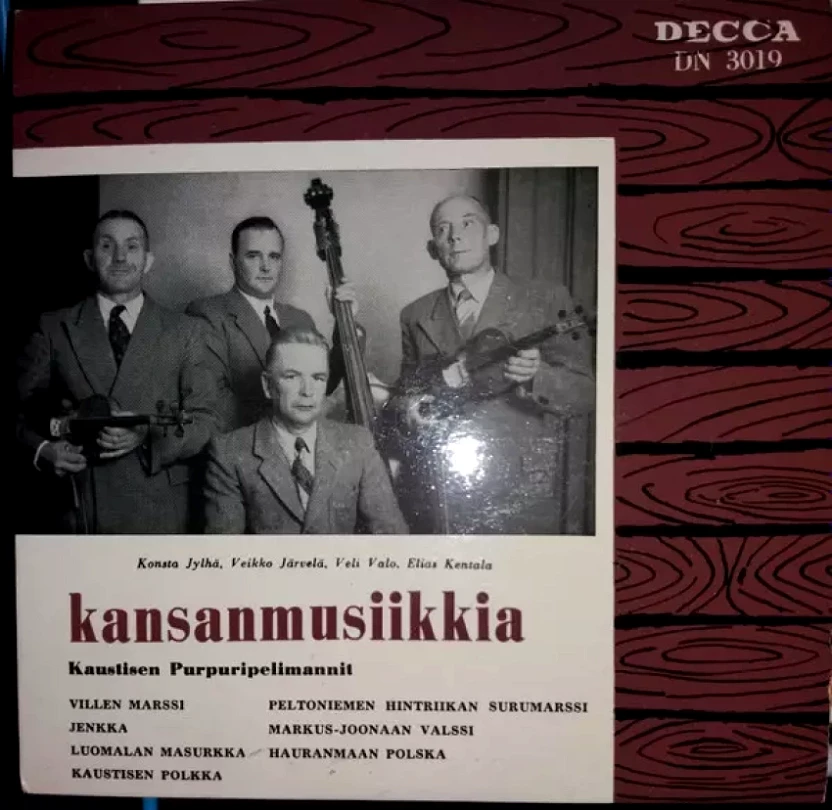 Levně Kansanmusiikkia (Kaustisen Purppuripelimannit, 1959)