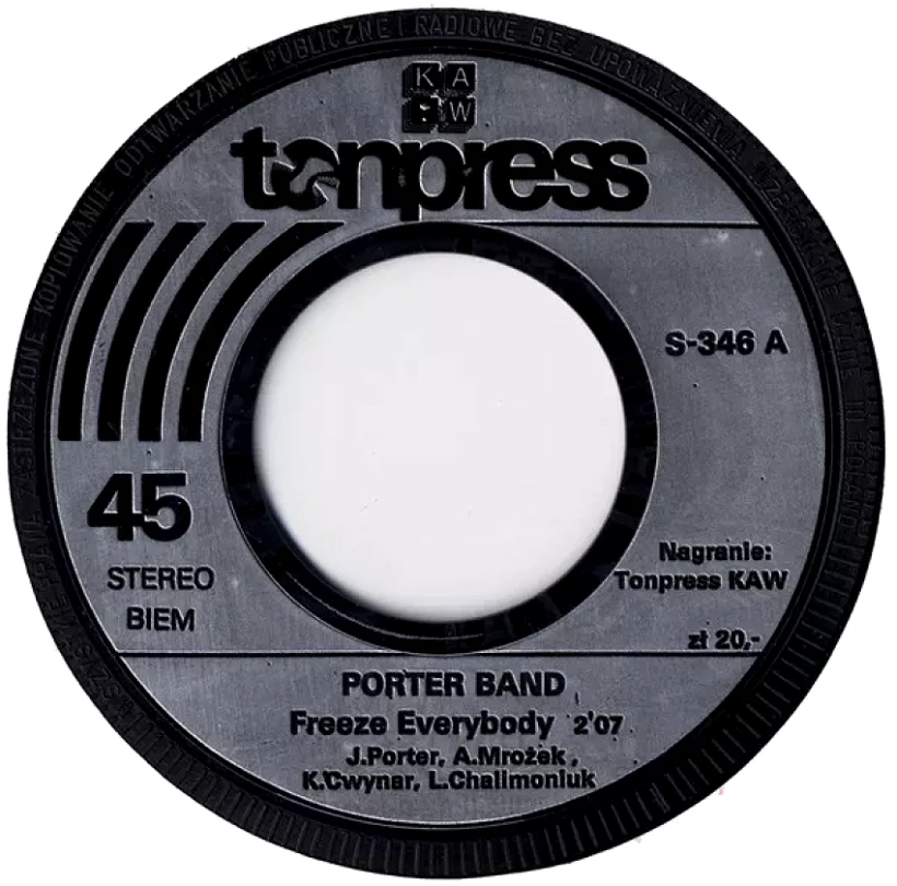 Levně Freeze Everybody (Porter Band, 1980)