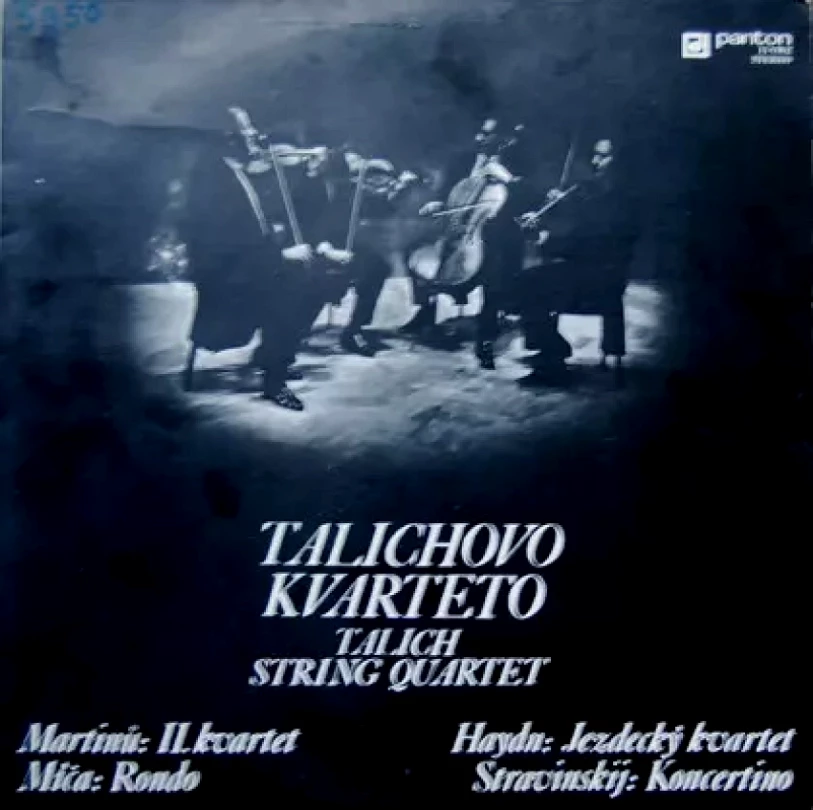 Levně II. Kvartet / Rondo / Jezdecký Kvartet / Koncertino (Bohuslav Martinů, 1973)