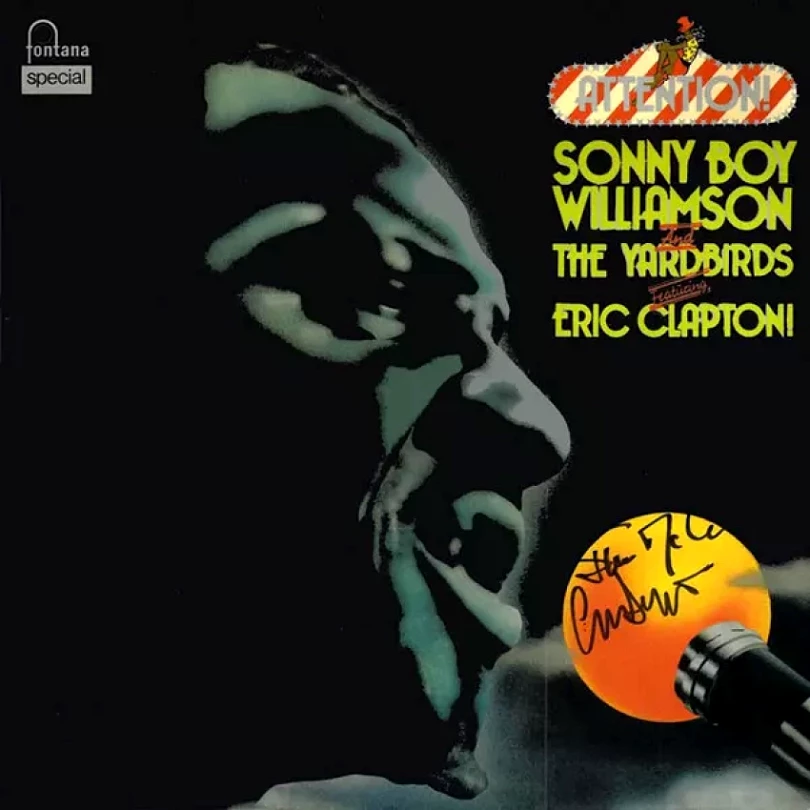 Levně Attention! Sonny Boy Williamson And The Yardbirds Featuring Eric Clapton! (The Yardbirds, 1975)