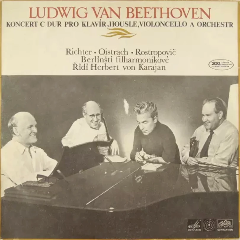 Levně Koncert C Dur Pro Klavír, Housle, Violoncello A Orchestr (Ludwig van Beethoven, )