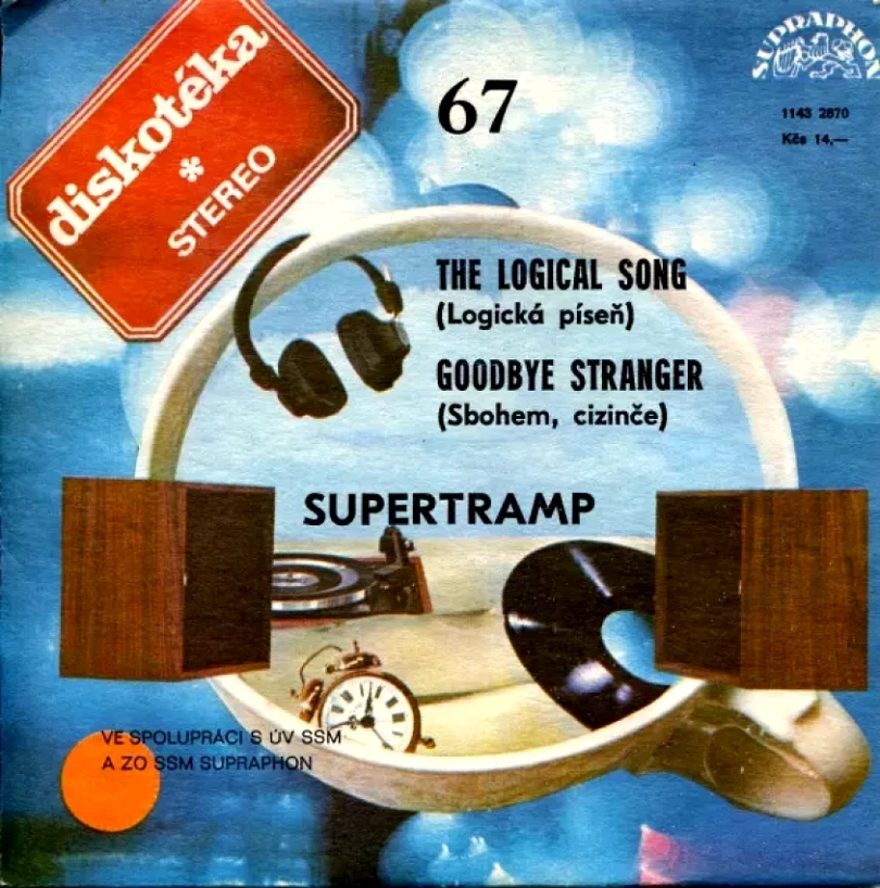 Levně The Logical Song (Logická Píseň) / Goodbye Stranger (Sbohem, Cizinče) (Supertramp, 1984)