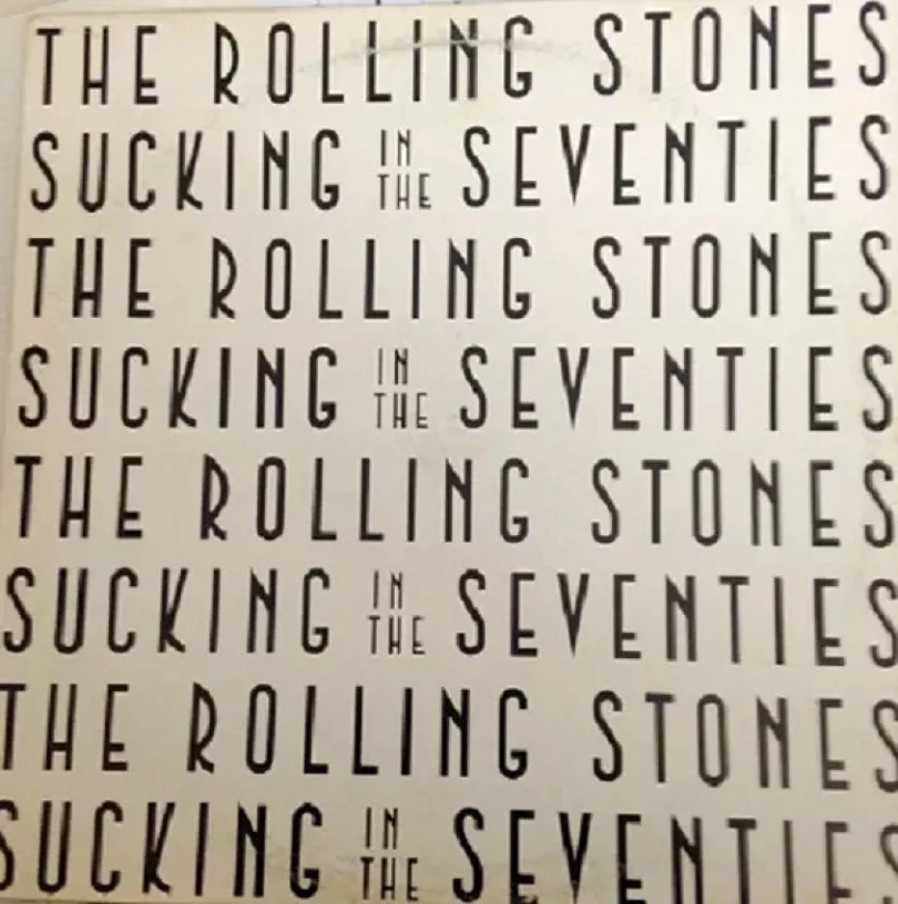 Levně Sucking In The Seventies (The Rolling Stones, 1981)