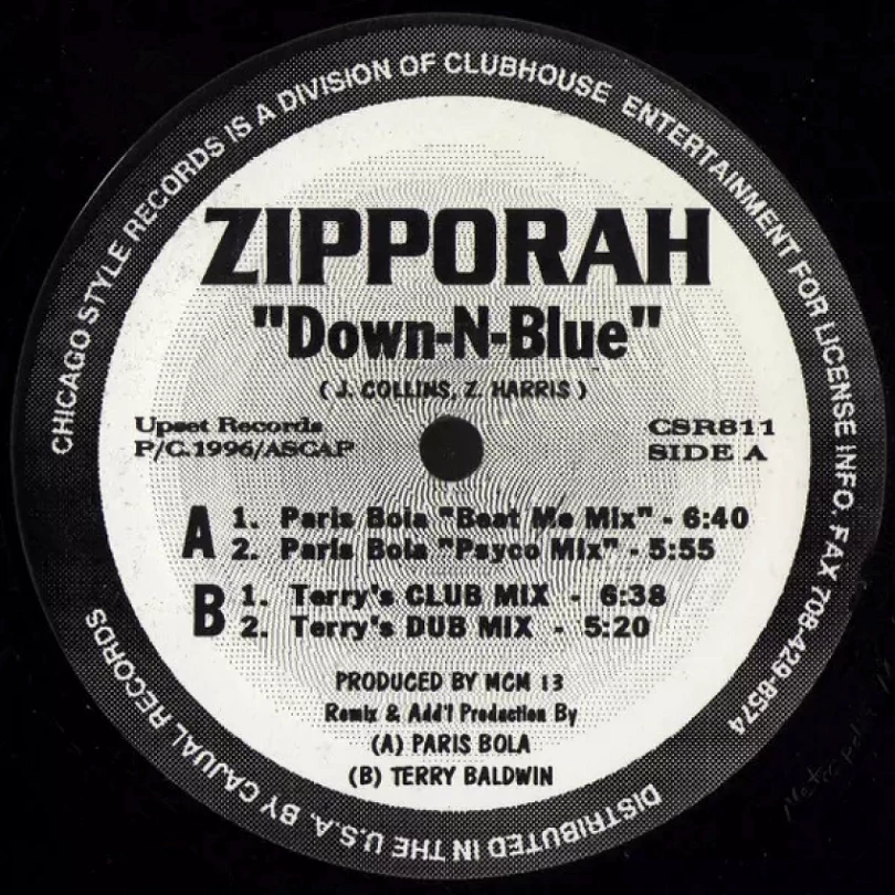Levně Down-N-Blue (Zipporah, 1995)