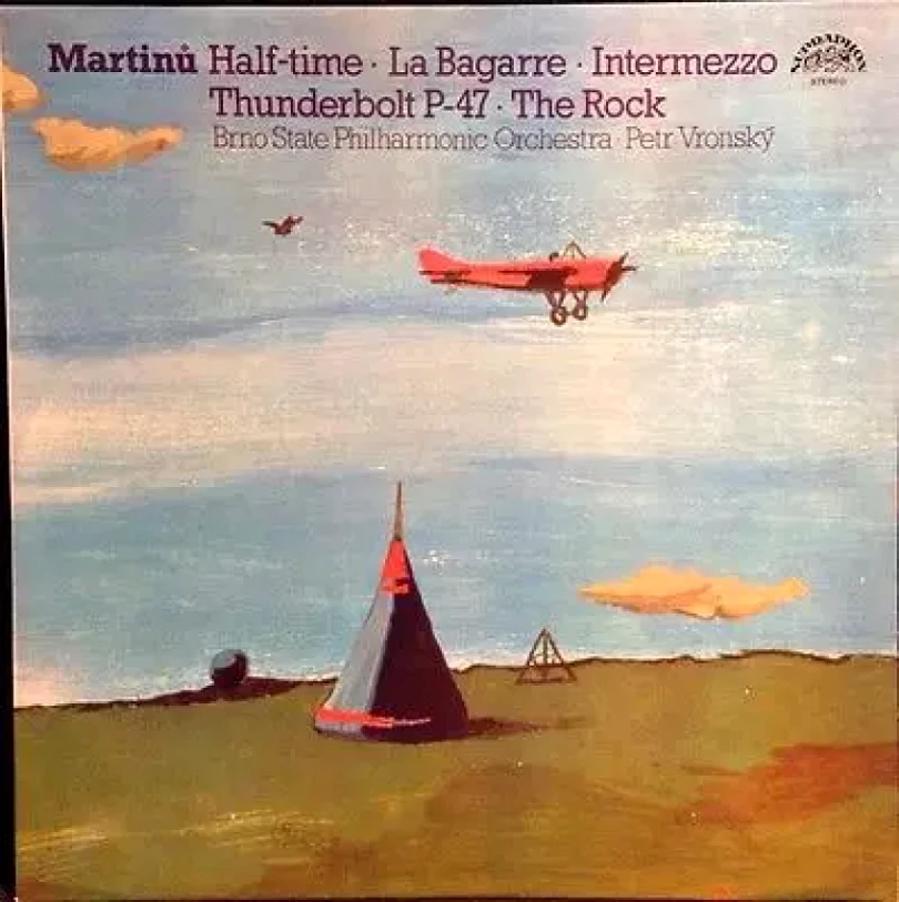 Levně Half-time • La Bagarre • Intermezzo • Thunderbolt P-47 • The Rock (Bohuslav Martinů, 1985)
