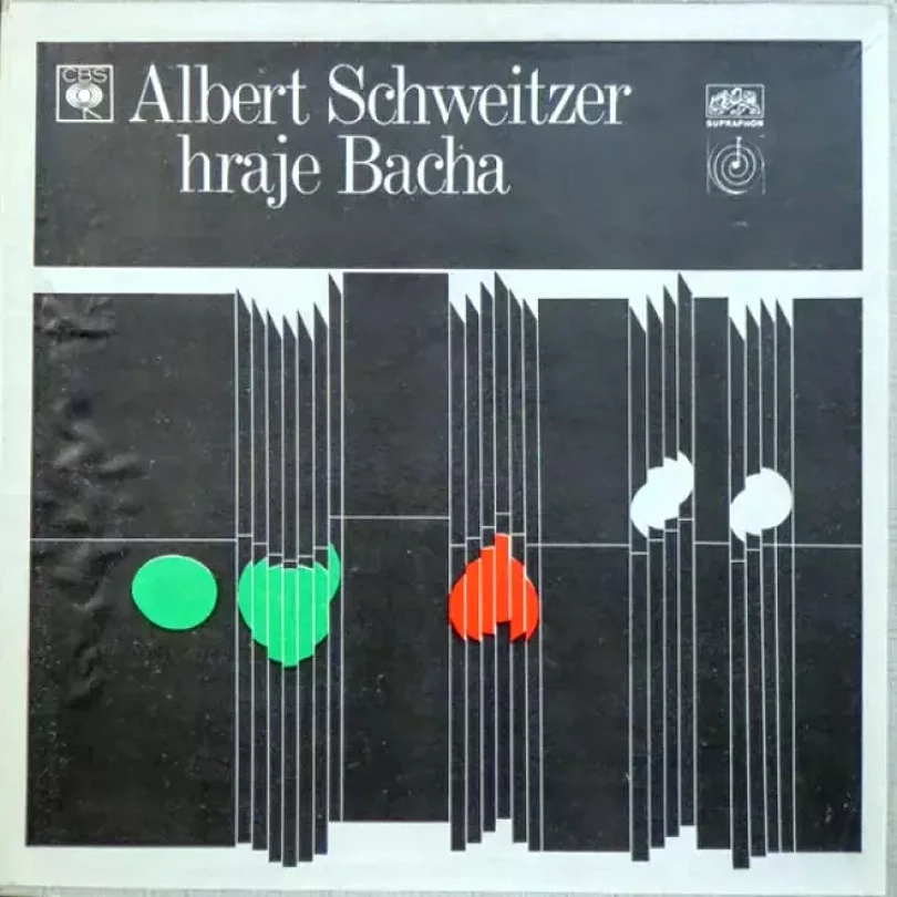 Levně Hraje Bacha (2xLP + BOX + BOOKLET) (Albert Schweitzer, 1970)