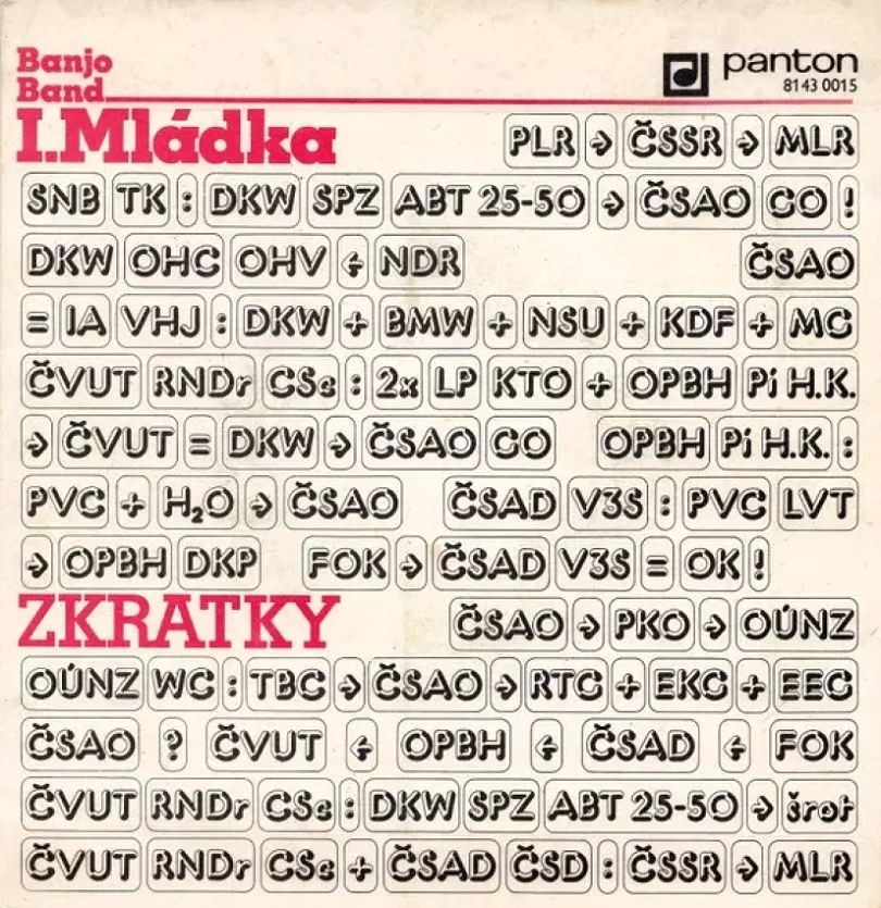 Zkratky (Banjo Band Ivana Mládka, 1980)