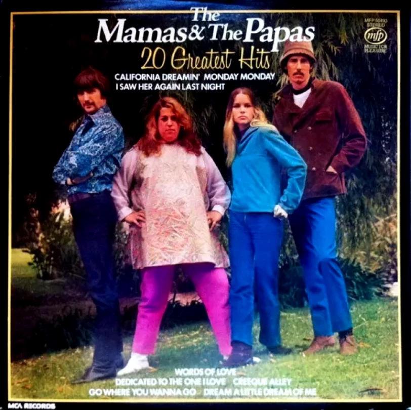 Levně 20 Greatest Hits (The Mamas & The Papas, 1980)