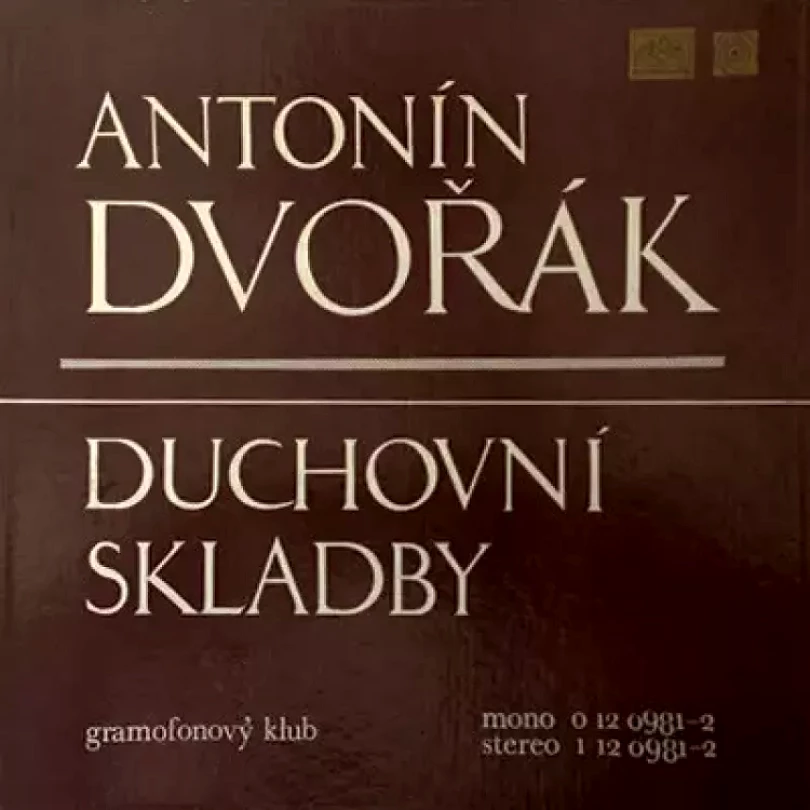 Levně Duchovní Skladby (2xLP+BOX+BOOKLET) (Antonín Dvořák, 1971)