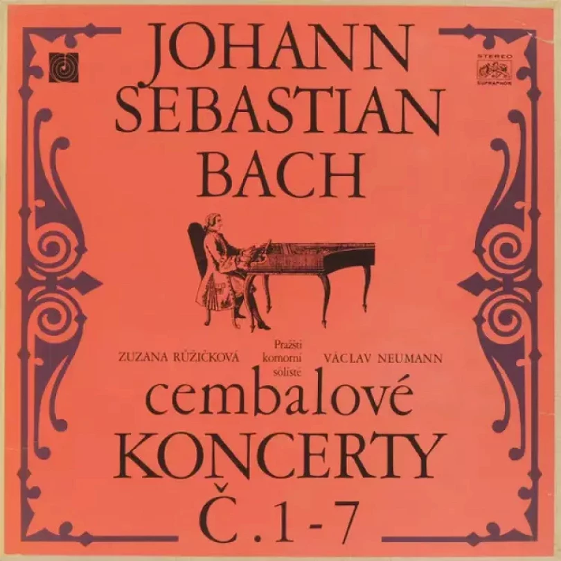Levně Cembalové Koncerty Č. 1-7 (2xLP + BOX + BOOKLET) (Johann Sebastian Bach, 1969)