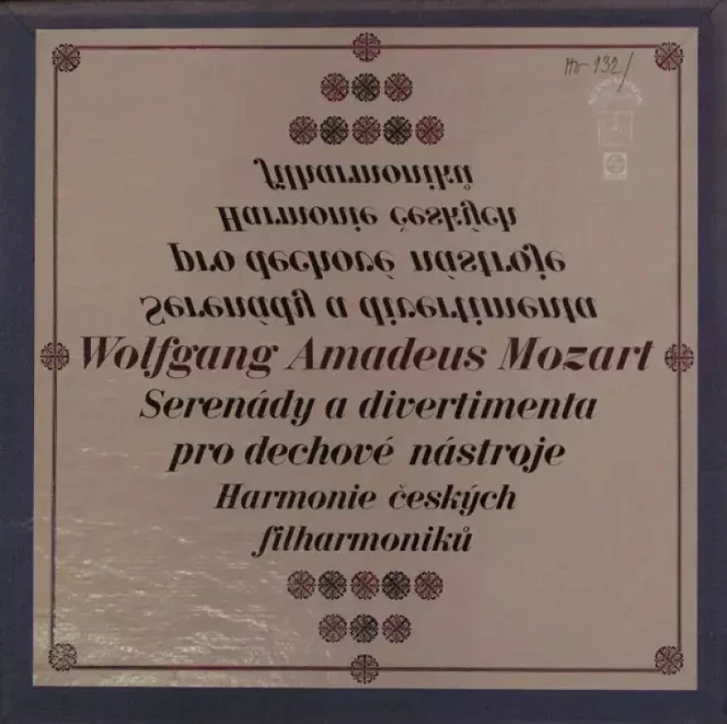 Levně Serenády A Divertimenta Pro Dechové Nástroje (2xLP + BOX + BOOKLET) (Wolfgang Amadeus Mozart, 1972)