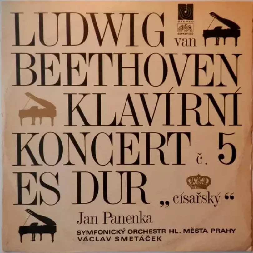 Levně Klavírní Koncert č.5 "Císařský" MONO (Ludwig van Beethoven, 1969)