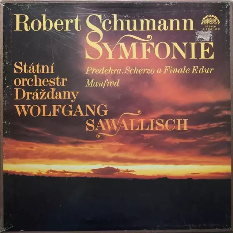 Levně Symfonie / Předehra, Scherzo A Finale E Dur / Manfred (3xLP+ BOOKLET+BOX) (Robert Schumann, 1979)