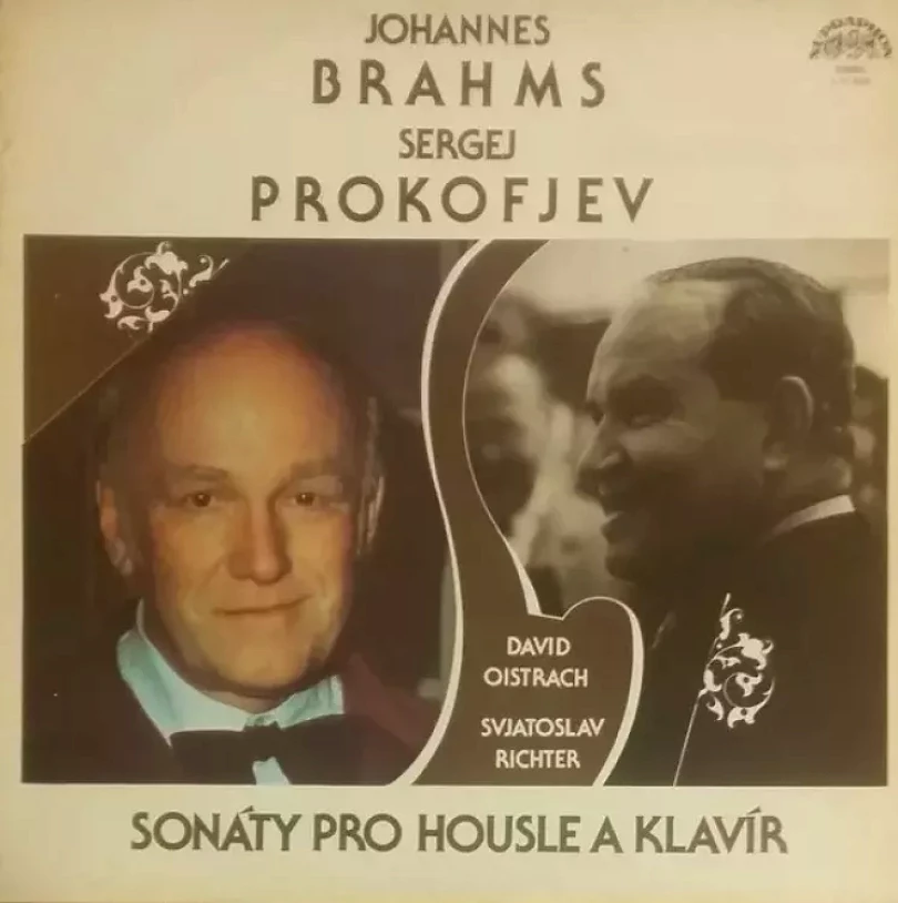 Levně Sonáty Pro Housle A Klavír (Johannes Brahms, 1977)