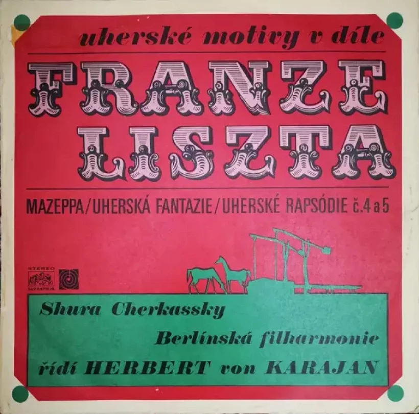 Levně Mazeppa · Ungarische Fantasie · Ungarische Rhapsodien Nr. 4 Und Nr. 5 (Franz von Liszt, 1972)