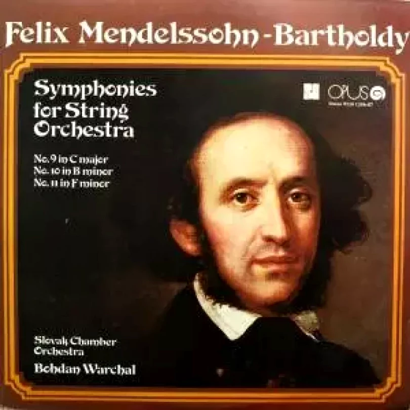 Levně Symphonies For String Orchestra (No. 9 In C Major, No. 10 In B Minor, No. 11 In F Minor) (2xLP) (Felix Mendelssohn-Bartholdy, 1985)