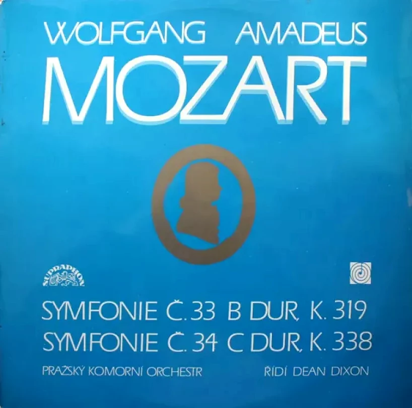 Levně Symphony No. 33 In B Flat Major / Symphony No. 34 In C Major (Wolfgang Amadeus Mozart, 1972)