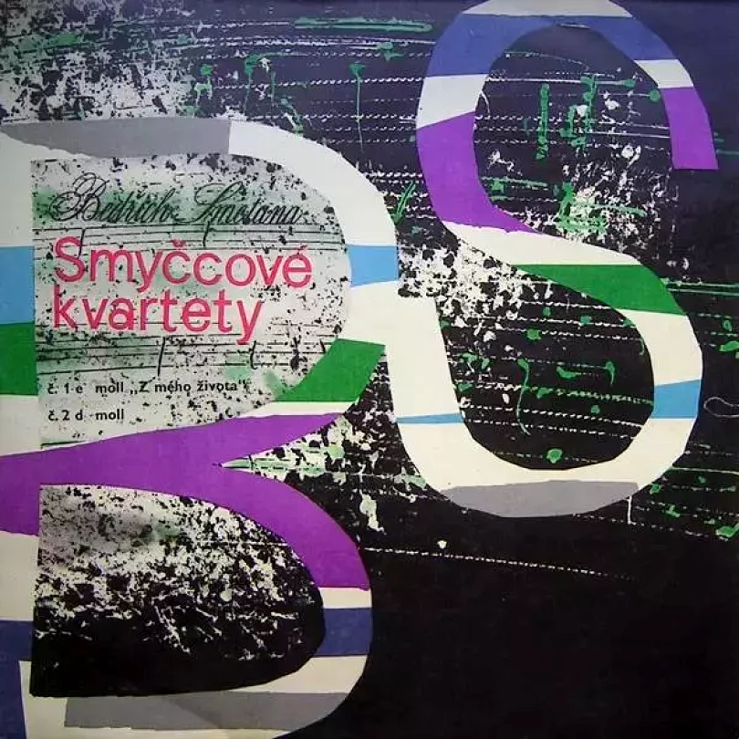 Levně Smyčcové Kvartety (Č. 1 E Moll „Z Mého Života“ / Č. 2 D Moll) (Bedřich Smetana, 1964)