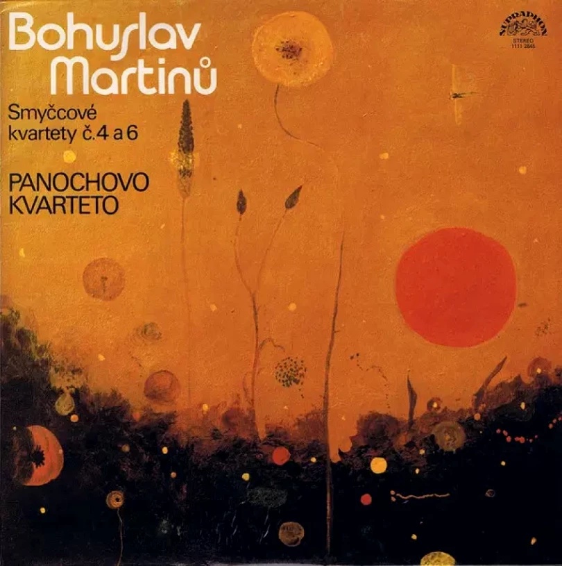 Levně Smyčcové Kvartety Č. 4 A 6 (Bohuslav Martinů, 1981)