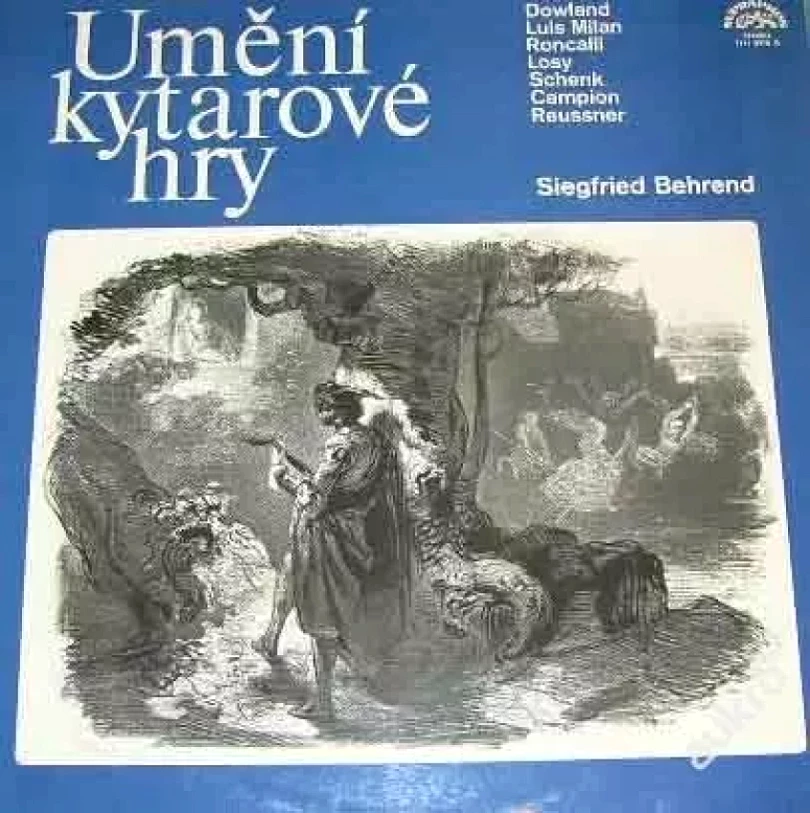Levně Umění Kytarové Hry (John Dowland, 1980)