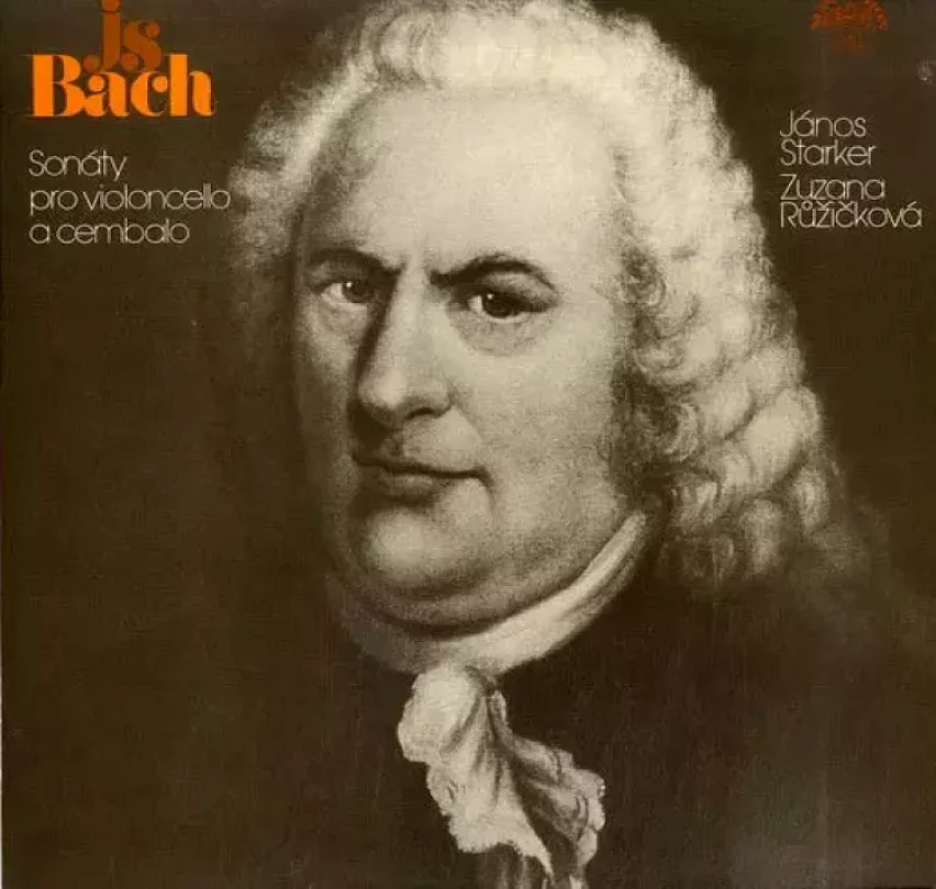 Levně Sonáty Pro Violoncello A Cembalo (Johann Sebastian Bach, 1980)