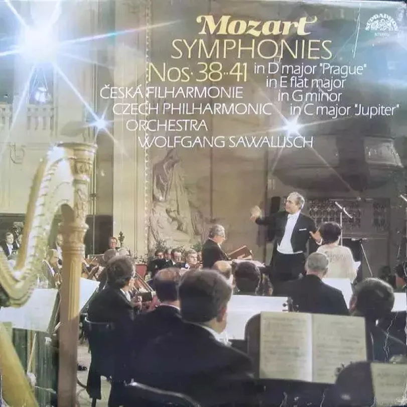Levně Symphonies Nos· 38··41 In D Major "Prague" In E Flat Major In G Minor In C Major "Jupiter" (2xLP) (The Czech Philharmonic Orchestra, 1984)