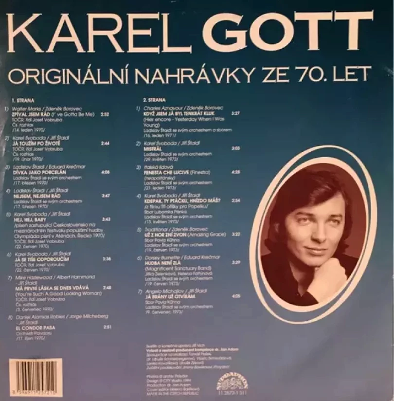 Levně Originální Nahrávky Ze 70. Let 1+2+3 (3xLP) (Karel Gott, 1994)