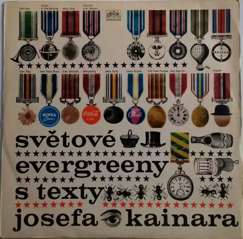 Levně Světové Evergreeny S Texty Josefa Kainara (Josef Kainar, 1970)